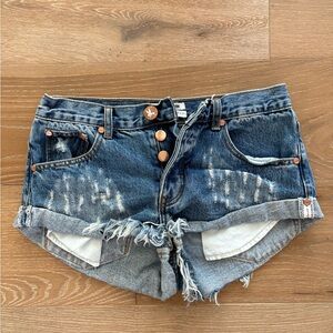 One Teaspoon Denim Shorts